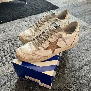 Golden Goose Ball Star Sneakers White Leather EU 42 (US 9)